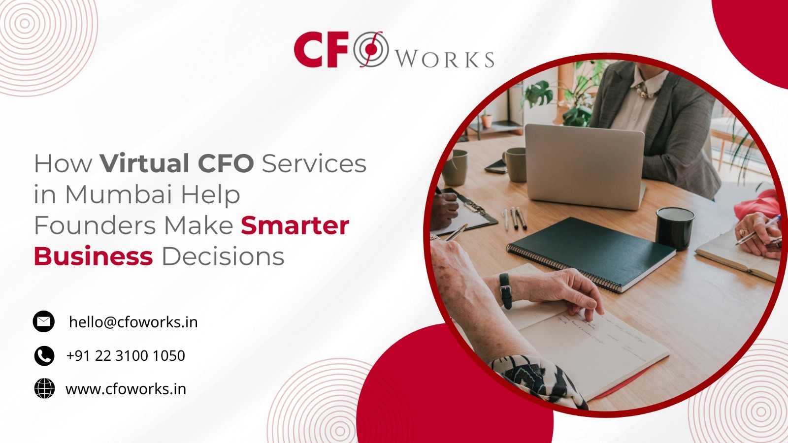 How Virtual CFO Services in Mumbai Help Founders Make Smarter Business Decisions